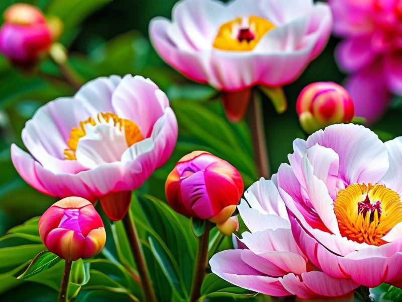 How to increase pollinator visits for healthier peony blooms